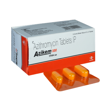 Azikem 500mg Tablet