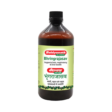 Baidyanath Bhringrajasav | Ayurvedic Hair Tonic For Hair Fall | Liver & Respiratory Health