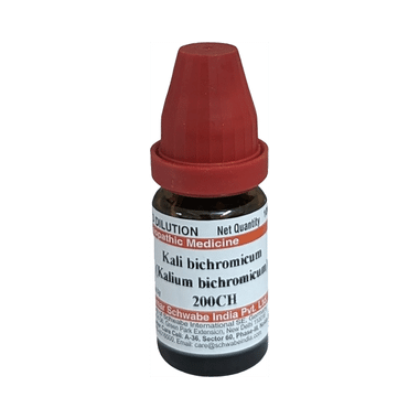 Dr Willmar Schwabe India Kali Bichromicum Dilution 200 CH