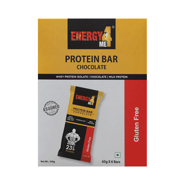 Energy4Me Protein Bar (65gm Each) Chocolate Gluten Free