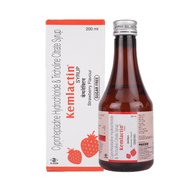 Kemlactin Syrup Strawberry Sugar Free