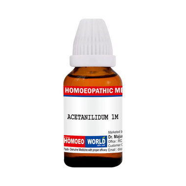 Dr. Majumder Homeo World Acetanilidum Dilution 1M