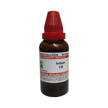 Dr Willmar Schwabe India Iodium Dilution 1000 CH
