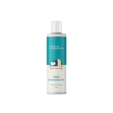 Life & Pursuits Almond Baby Massage Oil