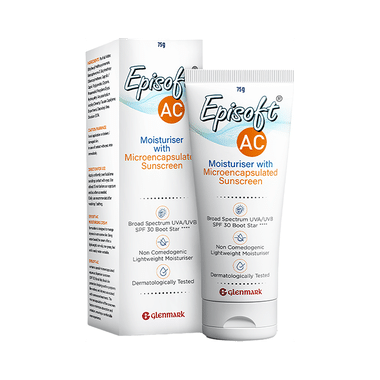 Episoft AC Moisturiser with Microencapsulated Sunscreen SPF 30