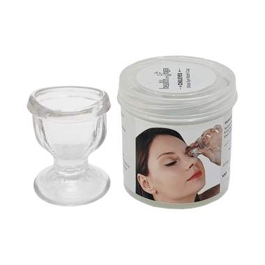 HealthAndYoga Chilleyes Eye Wash Cup Transparent Glass