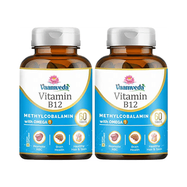 Vaamveda Vitamin B12 Tablet (60 Each)