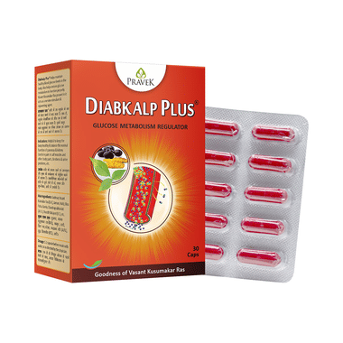 Pravek Diabkalp Plus Capsule