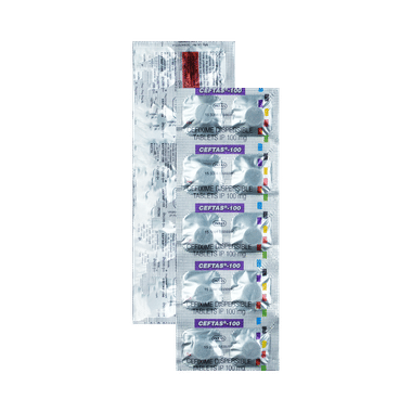 सैफ्टस 100mg टैबलेट