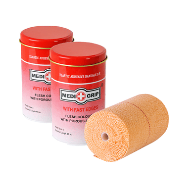 Medigrip Elastic Adhesive Bandage BP With Fast Edges