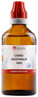 Bjain Carbo Vegetabilis Dilution 200C Bjain Carbo Vegetabilis Dilution 200C