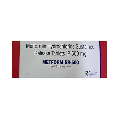 Metform SR 500 Tablet