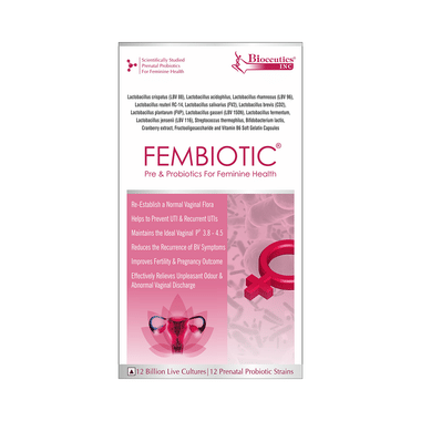 Fembiotic Softgel Capsule
