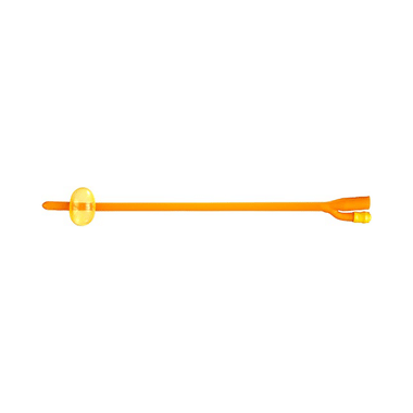Poly Medicure Catheter Foley 2 Way Balloon FG 14