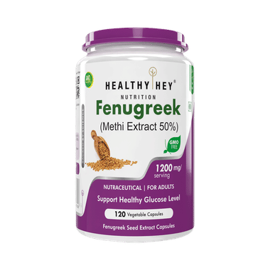 Healthy Hey Fenugreek Vegetable Capsules