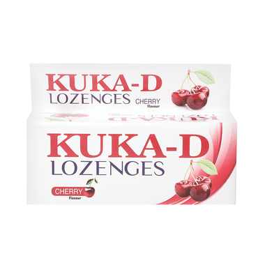 Multani Kuka-D Cough Lozenges(6 Each) Cherry