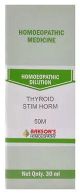 Bakson's Homeopathy Thyroid Stim Horm Dilution 50M