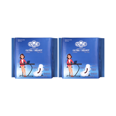 Time Ultra Velvet Sanitary Pads XXL