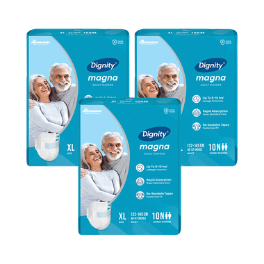 Dignity Magna Adult Diaper (10 Each) XL
