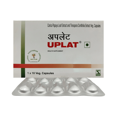 Uplat Capsule With Carica Papaya & Giloy