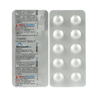 Olmesafe 20 Tablet