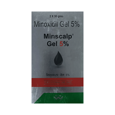 Minscalp 5% Gel (30gm Each) Gel