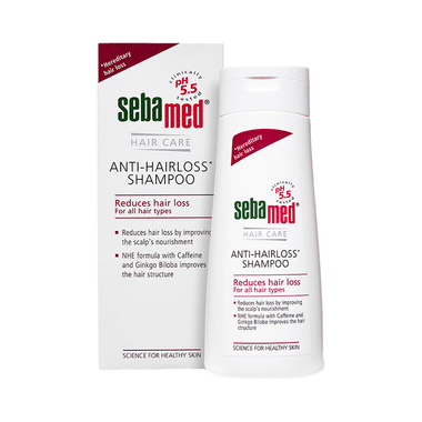 Sebamed Anti-Hairloss Shampoo With Caffeine & Ginko Biloba For Hair Care | For All Hair Types