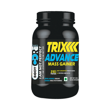 Body Core Science Trix Advance Mass Gainer Powder Butterscotch