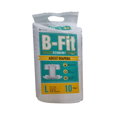 B-Fit Economy Adult Diaper Tape Large