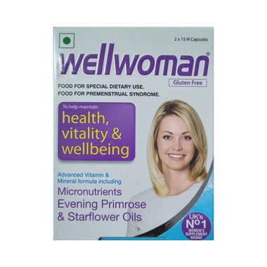 Wellwoman Veg Multivitamin Capsule (15 Each) Gluten Free