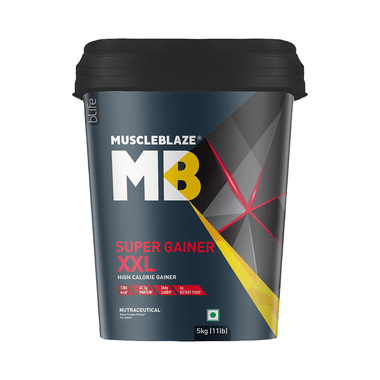 MuscleBlaze Super Gainer XXL For Muscle Growth | No Added Sugar | Chocolate