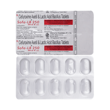 Sofa-LB 250 mg Tablet