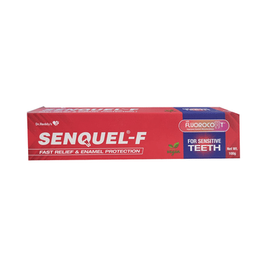 Senquel-F Foaming Medicated Oral Gel | For Sensitive Teeth & Gums