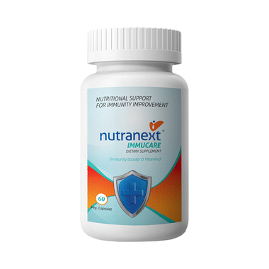 Nutranext Immucare Cow Colostrum Nutritional Supplement Veg Capsule