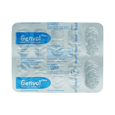 Genvol Plus Capsule Inhalant