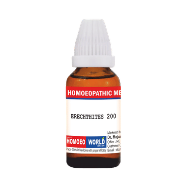 Dr. Majumder Homeo World Erechthites (30ml Each) 200