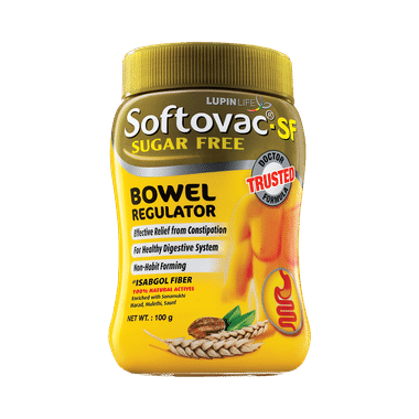 Softovac -SF Bowel Regulator Powder | For Constipation, Digestion & Liver Care | Stomach Care | Sugar-free