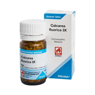 ADEL Calcarea Fluor Biochemic Tablet 3X