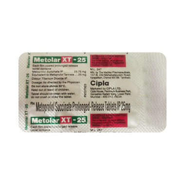 MetoLAR XT 25 Tablet