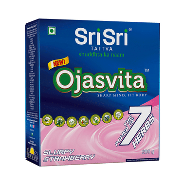 Sri Sri Tattva Ojasvita |  For Strength, Stamina, Immunity & Brain Health | Flavour Strawberry