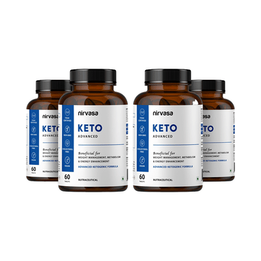 Nirvasa Keto Advanced Tablet (60 Each)