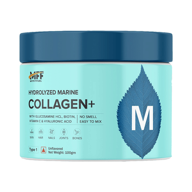 MyFitFuel Premium Series Hydrolyzed Marine Collagen+ with Glucosamine Unflavored