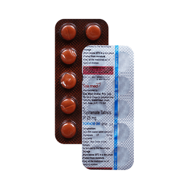Topate 25mg Tablet