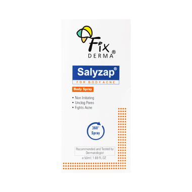 Salyzap Body Spray for Body Acne | Unclogs Pores & Fights Acne