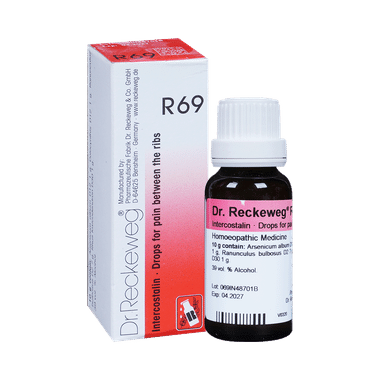 Dr. Reckeweg R69 For Pain Between The Ribs Drop