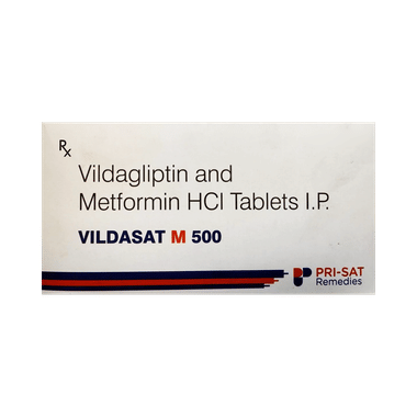 Vildasat M 500 Tablet