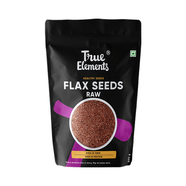 True Elements Flax Seeds Raw