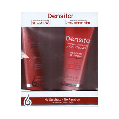 Densita Combo Pack Of Everyday Clarifying Shampoo & Everyday Nourshing Conditioner (125ml Each)