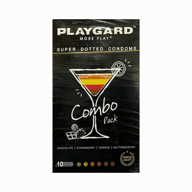 Playgard More Play + Super Dotted Combo Pack Condom