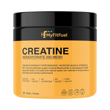 MyFitFuel Creatine Monohydrate 200 Mesh Powder Orange